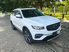 2022 Geely Atlas 1.8TD DCT, белый — фото 4