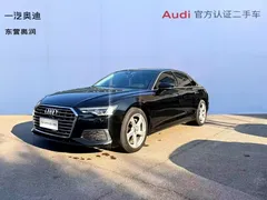 2021 Audi A6L 45 TFSI quattro, чёрный — фото 1