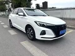 2021 Changan EADO PLUS Blue Whale NE 1.4T GDI DCT Premium Type, белый — фото 2