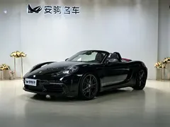 2019 Porsche 718 Boxster T 2.0T, чёрный — фото 1