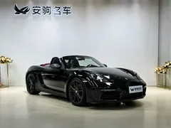 2019 Porsche 718 Boxster T 2.0T, чёрный — фото 2