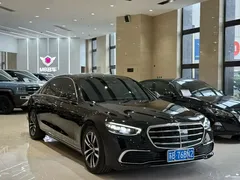 2021 Mercedes-Benz S-Class S 400 L Luxury, чёрный — фото 3