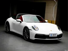 2022 Porsche 911 Targa 4 3.0T, белый — фото 4