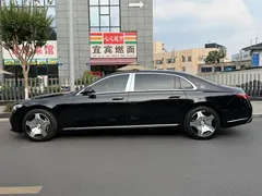 2021 Mercedes-Benz Maybach S-Class S 480 4MATIC, чёрный — фото 3