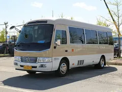 2019 Toyota Coaster 4.0L luxury car GRB53L-ZEMNK 23 seats armrest 9GR — фото 3