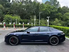 2023 Porsche Panamera 2.9T, синий — фото 3