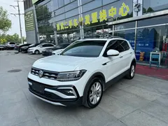 2021 Volkswagen T-Cross 280TSI DSG Comfort, белый — фото 1