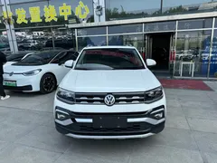 2021 Volkswagen T-Cross 280TSI DSG Comfort, белый — фото 2