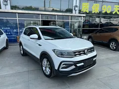 2021 Volkswagen T-Cross 280TSI DSG Comfort, белый — фото 3