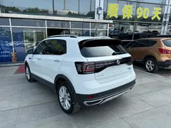 2021 Volkswagen T-Cross 280TSI DSG Comfort, белый — фото 13
