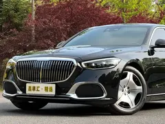 2021 Mercedes-Benz Maybach S-Class S 480 4MATIC, чёрный — фото 3