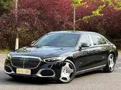 2021 Mercedes-Benz Maybach S-Class S 480 4MATIC, чёрный — фото 4