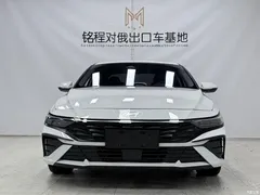 2023 Hyundai Elantra 1.5L CVT LUX Premium, белый — фото 2
