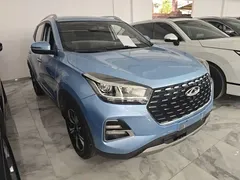 2020 Chery Tiggo 5x 1.5L CVT Fashion, синий — фото 4