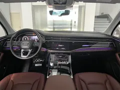 2021 Audi Q7 55 TFSI quattro S line, чёрный — фото 6