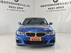 2021 BMW 3 Series 3 325Li M, синий — фото 2