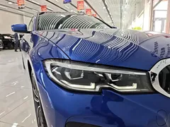2021 BMW 3 Series 3 325Li M, синий — фото 14