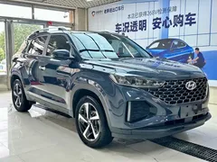 2021 Hyundai ix35 240TGDi DCT 2WD GLS Advanced, синий — фото 3