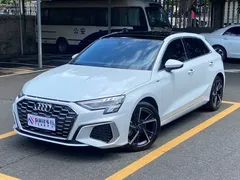 2023 Audi A3 Sportback 35 TFSI Fashion Sport, белый — фото 1