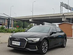 2021 Audi A6L 45 TFSI, чёрный — фото 1