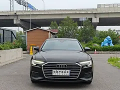 2021 Audi A6L 45 TFSI, чёрный — фото 2