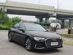 2021 Audi A6L 45 TFSI, чёрный — фото 3