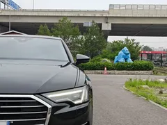 2021 Audi A6L 45 TFSI, чёрный — фото 4