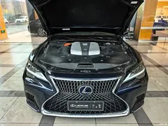 2021 Lexus LS 500h Executive, синий — фото 5