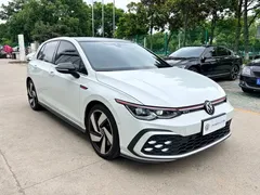 2021 Volkswagen Golf GTI 380TSI DSG, белый — фото 3