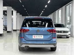 2022 Volkswagen Touran L 280TSI DSG Tuojie 7 seats, синий — фото 5