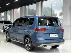 2022 Volkswagen Touran L 280TSI DSG Tuojie 7 seats, синий — фото 6