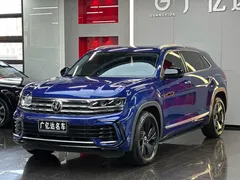 2021 Volkswagen Teramont X 380TSI 4WD Premium Luxury, синий — фото 1