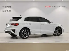 2021 Audi A3 Sportback 35 TFSI aggressive sports version, белый — фото 4