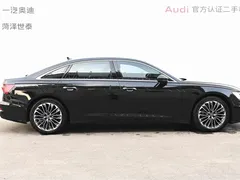 2020 Audi A6L 55 TFSI e quattro, чёрный — фото 3