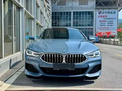2021 BMW 8 Series 8 840i xDrive M, синий — фото 2
