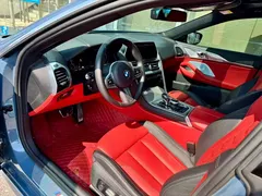 2021 BMW 8 Series 8 840i xDrive M, синий — фото 4