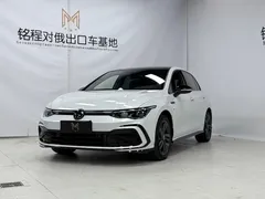 2021 Volkswagen Golf 280TSI DSG R-Line, белый — фото 1