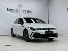 2021 Volkswagen Golf 280TSI DSG R-Line, белый — фото 3