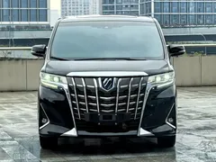 2021 Toyota Alphard Hybrid 2.5L Premium, чёрный — фото 2