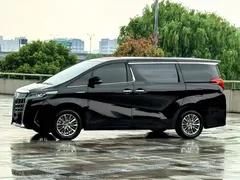 2021 Toyota Alphard Hybrid 2.5L Premium, чёрный — фото 4