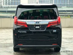 2021 Toyota Alphard Hybrid 2.5L Premium, чёрный — фото 5