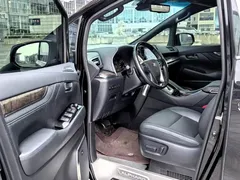 2021 Toyota Alphard Hybrid 2.5L Premium, чёрный — фото 8