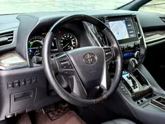 2021 Toyota Alphard Hybrid 2.5L Premium, чёрный — фото 9