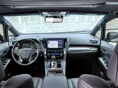2021 Toyota Alphard Hybrid 2.5L Premium, чёрный — фото 13
