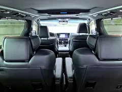 2021 Toyota Alphard Hybrid 2.5L Premium, чёрный — фото 18