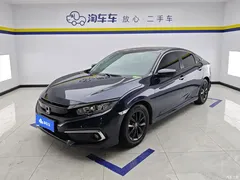 2019 Honda Civic 220TURBO CVT Dynamic National VI, синий — фото 1