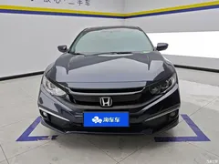 2019 Honda Civic 220TURBO CVT Dynamic National VI, синий — фото 2