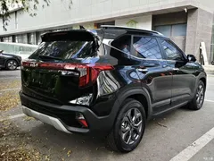 2023 Kia Seltos 1.5L CVT Luxury, чёрный — фото 11