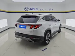 2023 Hyundai Tucson L 1.5T AT 2WD LUX Premium, белый — фото 3