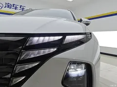 2023 Hyundai Tucson L 1.5T AT 2WD LUX Premium, белый — фото 5
